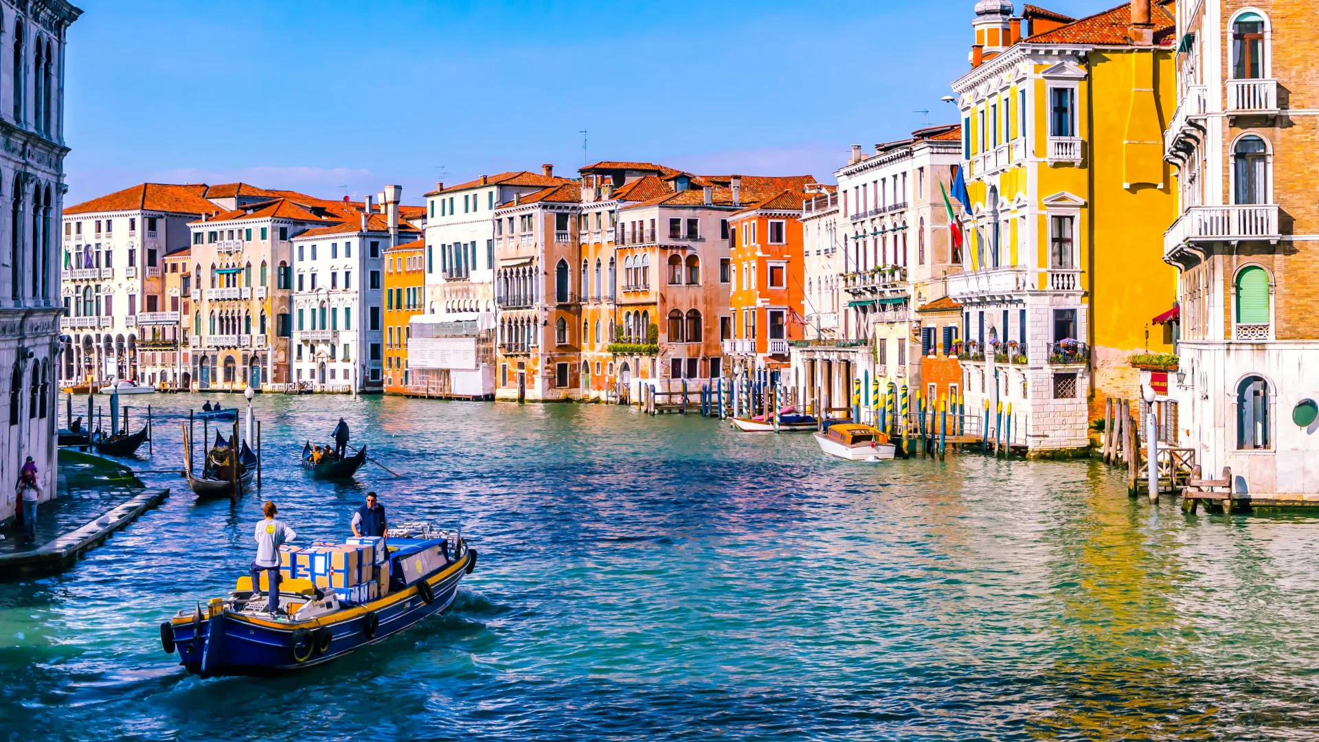 Welcome to Venice - the floating city of Italy.